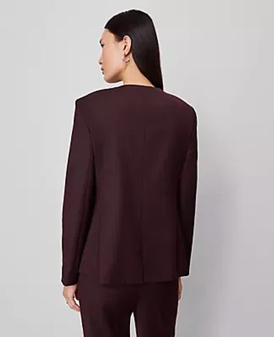 Ann Taylor The Curved Hem Jacket