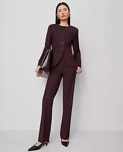 Ann Taylor The Curved Hem Jacket