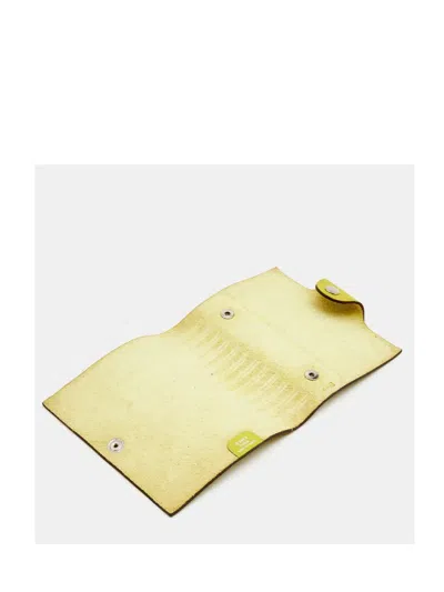 Pre-owned Hermes Ulysses Notebook Cover In Green