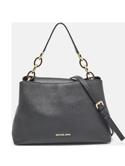 Pre-owned Michael Kors Vintage 2024 Portia Tote Bag In Black