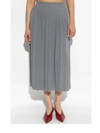 Lisa Yang Pleated Midi Skirt