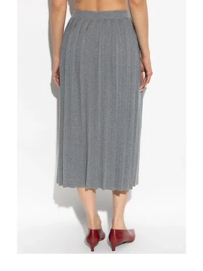 Lisa Yang Pleated Midi Skirt