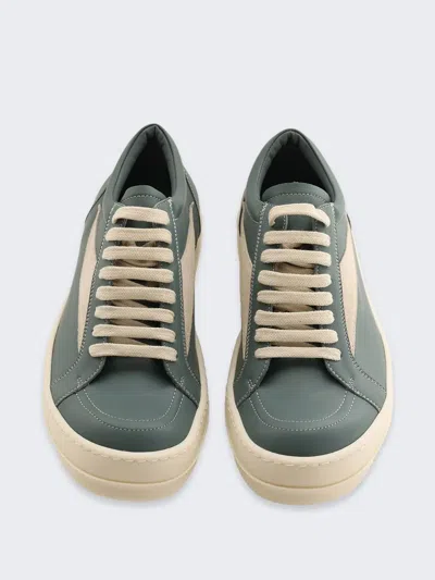 Rick Owens Hollywood Vintage Sneakers Mouthwash And Milk In Blue