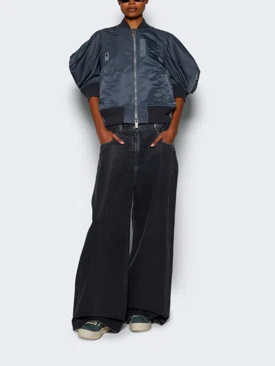 Rick Owens Hollywood Vintage Sneakers Mouthwash And Milk In Blue