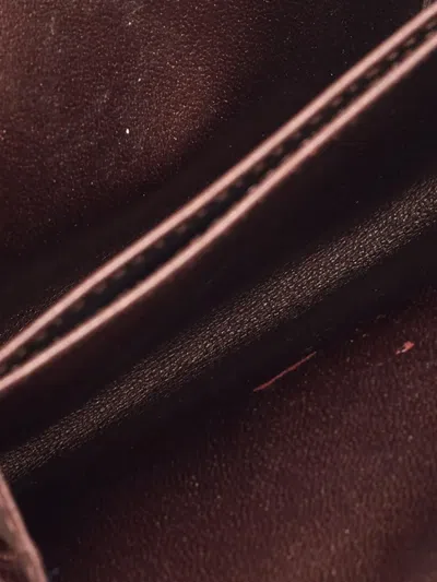 Pre-owned Dior Cannage Leather Wallet