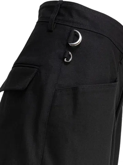 Isabel Marant Pleated Bermuda Shorts In Black