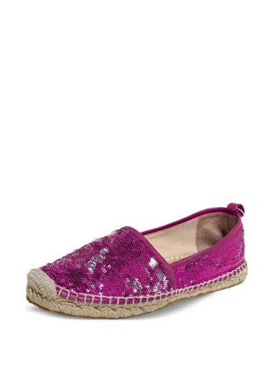 Pre-owned Jimmy Choo Sequins Round Toe Espadrilles