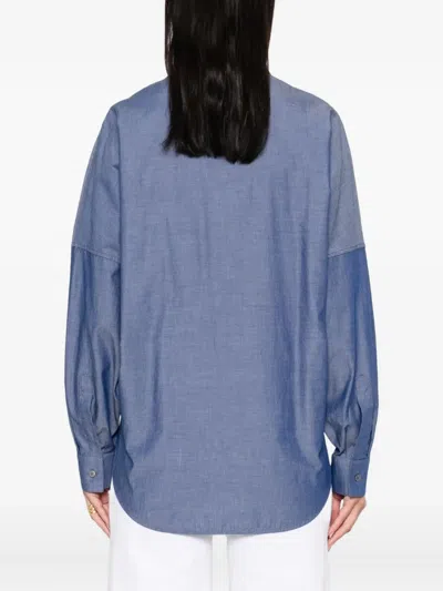 N°21 Patch-pocket Shirt In Blue