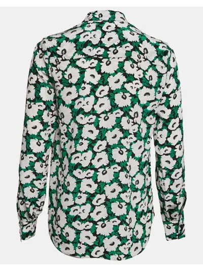 Pre-owned Stella Mccartney 2024 Floral-print Silk Shirt