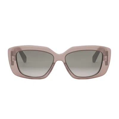 Celine Cl40216u Triomphe 45b Rosa Opalino Sunglasses