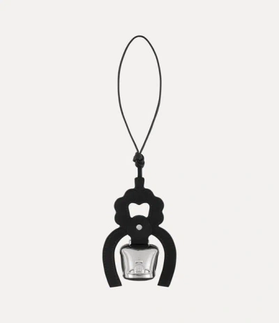 Vivienne Westwood Bell Charm Metal Silver One Size Unisex