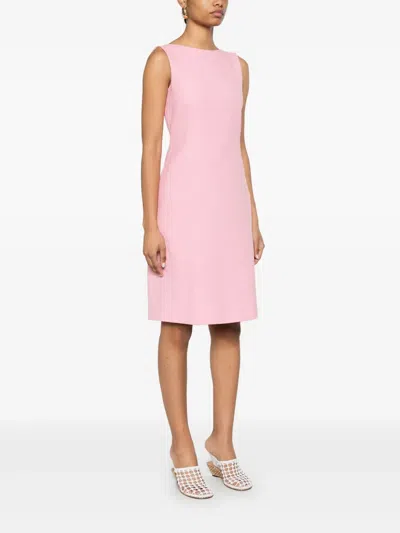 Weekend Max Mara Armida Midi Dress In Pink