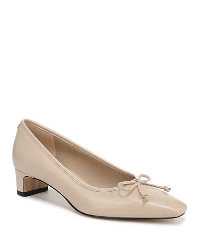 Sam Edelman Women's Rinda Leather Kitten Heel Pumps