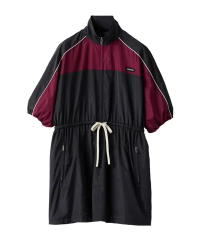 Miu Miu Technical Silk Mini-dress