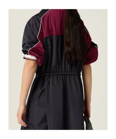 Miu Miu Technical Silk Mini-dress