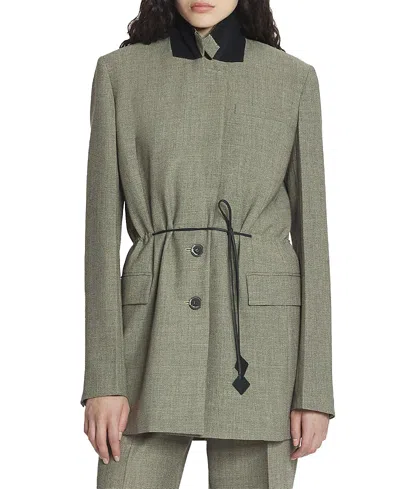 Lanvin Belted Wool Jacket