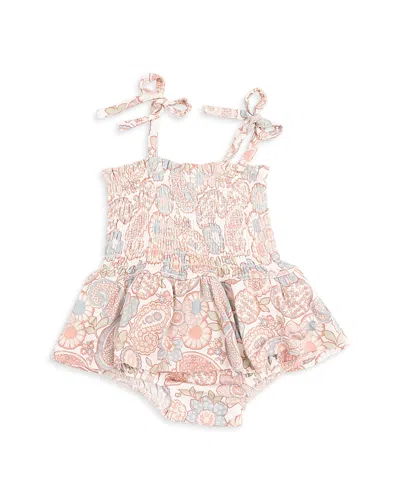 Angel Dear Girls' Smocked Bubble Romper - Baby