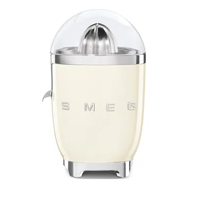 Smeg 50s Retro Style Aesthetic Citrus Juicer In White