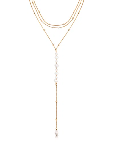 Ettika Freshwater Pearl Dreams Y-necklace