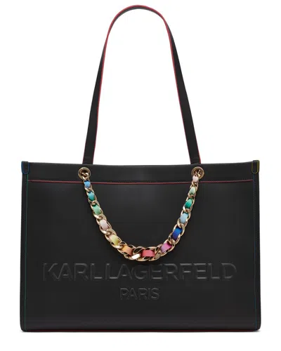 Karl Lagerfeld Savoie Leather Tote