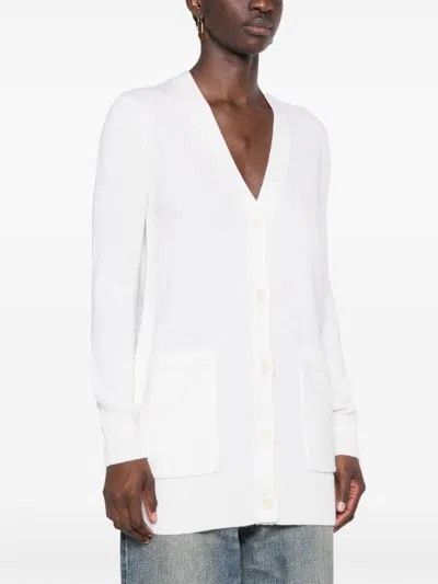 Max Mara Sweaters In White