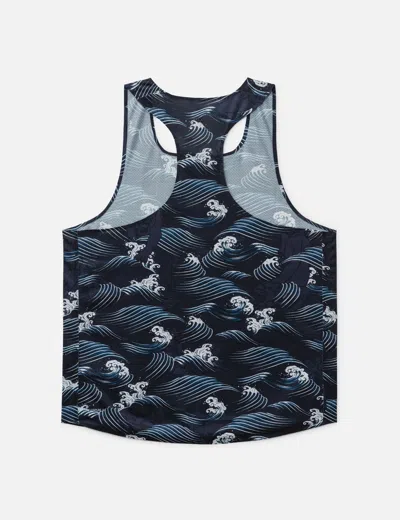 Puma X Saysky Graphic Singlet In Blue