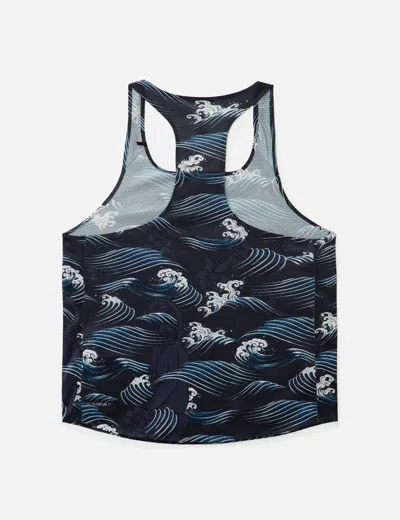 Puma X Saysky Graphic Singlet New Navy In Blue