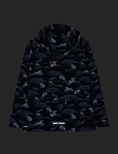 Puma X Saysky Graphic Jacket In Blue