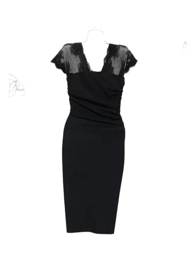 Chiara Boni La Petite Robe Lace-insert Bodycon Midi Dress