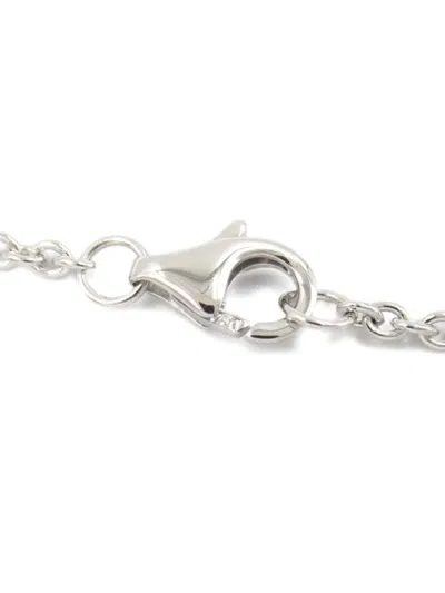 Pre-owned Cartier 18k White Gold Interlocking Circles Necklace
