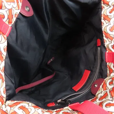 Pre-owned Burberry Brown Nylon Backpack ()