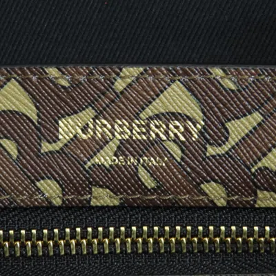 Pre-owned Burberry Brown Pvc Tote Bag ()