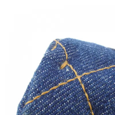 Pre-owned Chanel Blue Denim Shoulder Bag ()