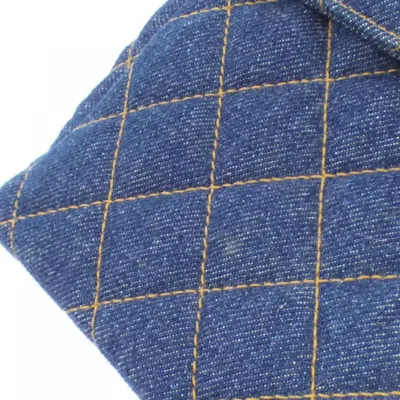 Pre-owned Chanel Blue Denim Shoulder Bag ()