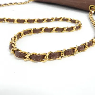 Pre-owned Chanel Brown Caviar Leather Shoulder Bag ()