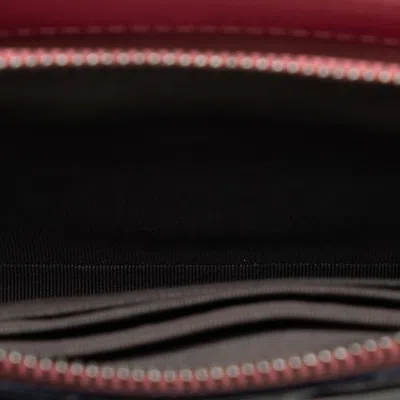 Pre-owned Chanel Navy Leather Shoulder Bag ()