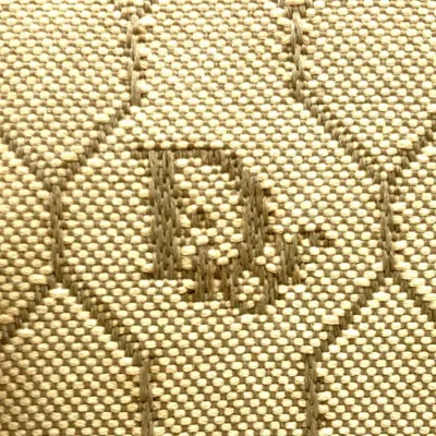 Pre-owned Dior Christian  Beige Canvas Clutch Bag ()