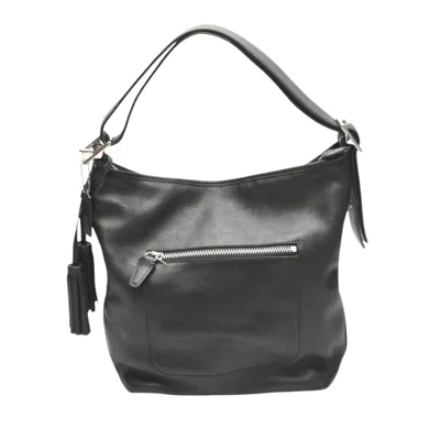Pre-owned Coach Black Leather Shoulder Bag ()