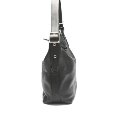 Pre-owned Coach Black Leather Shoulder Bag ()