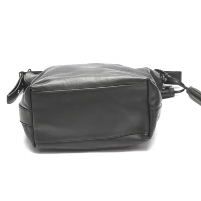 Pre-owned Coach Black Leather Shoulder Bag ()
