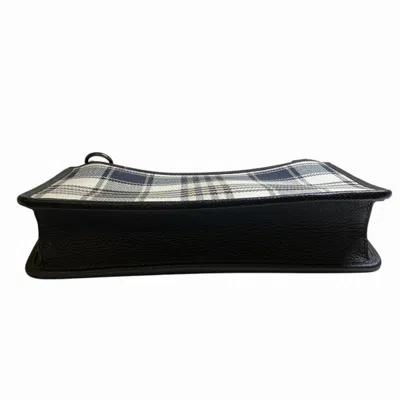 Pre-owned Coach Canvas Leather Clutch Bag Shoulder Bag ()