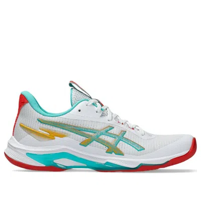 Asics (wmns)  Netbuener Ballistic Ff 4 'white Sea Glass' In White