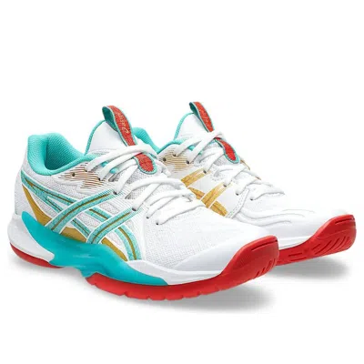 Asics (wmns)  Powerbreak Ff 'white Sea Glass' In White