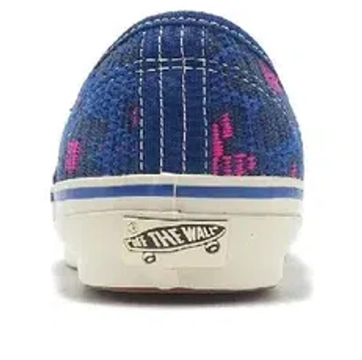 Vans Man Sneakers Navy Size 9 Textile Fibers In Black