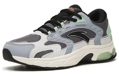 Anta At954 'grey Black Green' In Gray