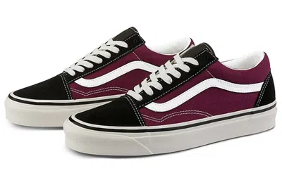 Vans Old Skool 36 Dx 'black Burgundy' In Multi
