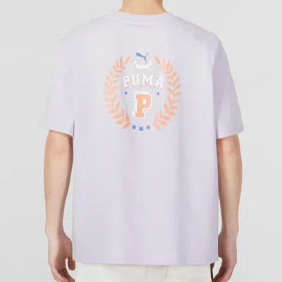 Puma Sportswear Logo Tee 'purple'