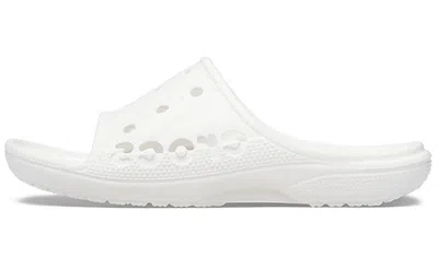 Crocs Baya Minimalistic Casual Slippers White