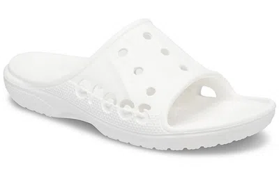 Crocs Baya Minimalistic Casual Slippers White