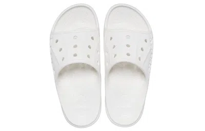 Crocs Baya Minimalistic Casual Slippers White